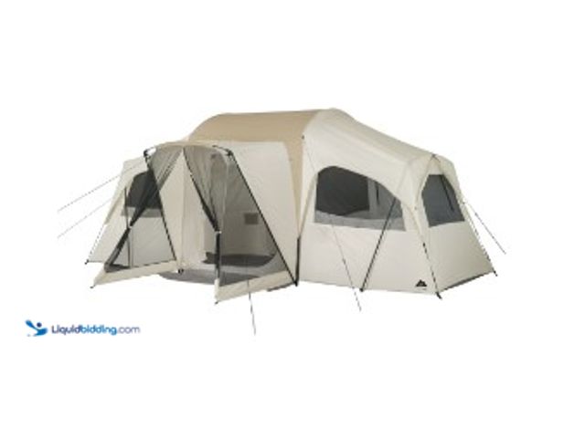 Lot 49-1625736 - Ozark Trail, 12-Person Glamping Tent, 19' x 18' x 84”, 42.62 lbs., Model # 2740731958, Slightly used...