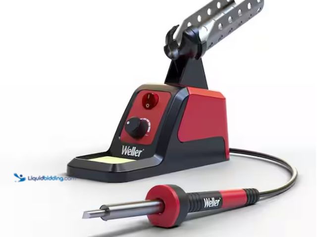 Lot 49-1567670 - Weller Corded Electric Soldering Iron Station with WLIR60 Precision Iron, Model # WLSK6012HD, Unused...