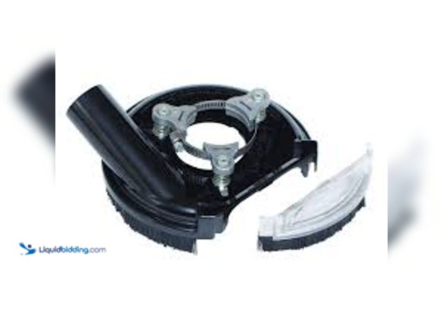 Lot 49-5407567 - Dustless Technologies 5 in. Universal Dust Shroud Pro Power Tool Accessory for Angle Grinders. Model...