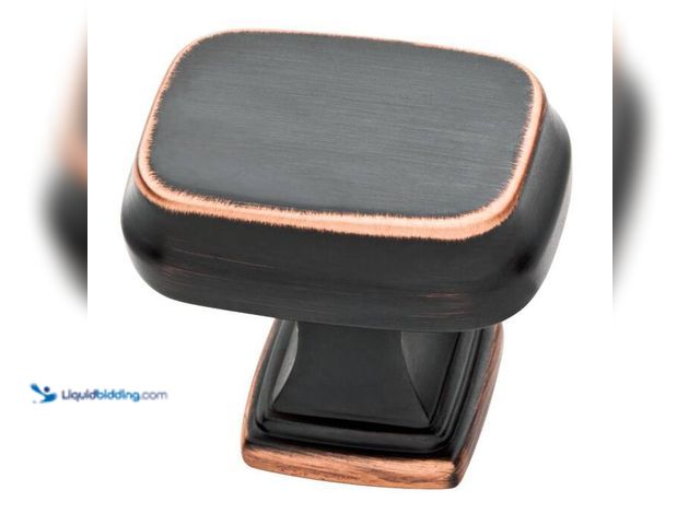 Lot 49-2021954 - Approx (20)-  Liberty Brightened Opulence 1-5/16 in. (34 mm) Bronze with Copper Highlights Square Ca...