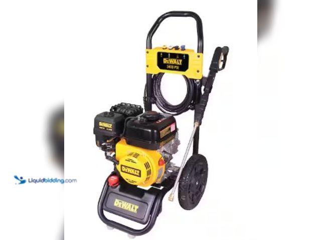 Lot 49-2025519 - DEWALT 3400 PSI 2.5 GPM Gas Pressure Washer with Maintenance-Free Pump, Heavy-Duty Commercial Cold W...