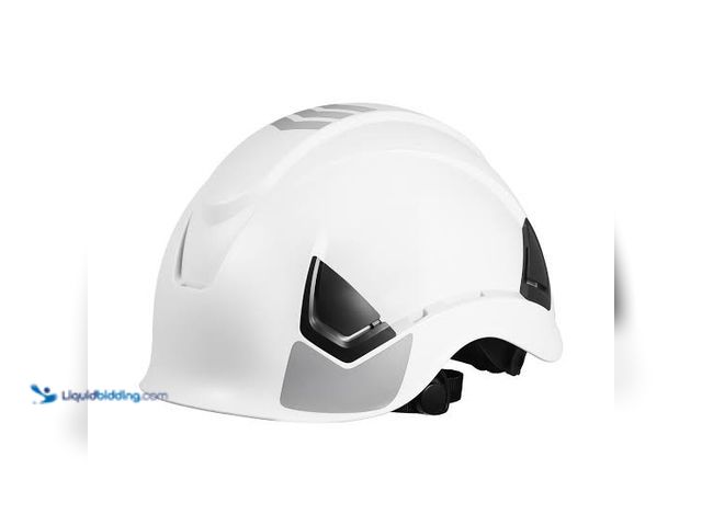 Lot 49-5543977 - QTY 2- Vevor cunstruction hard hat, white, unused.