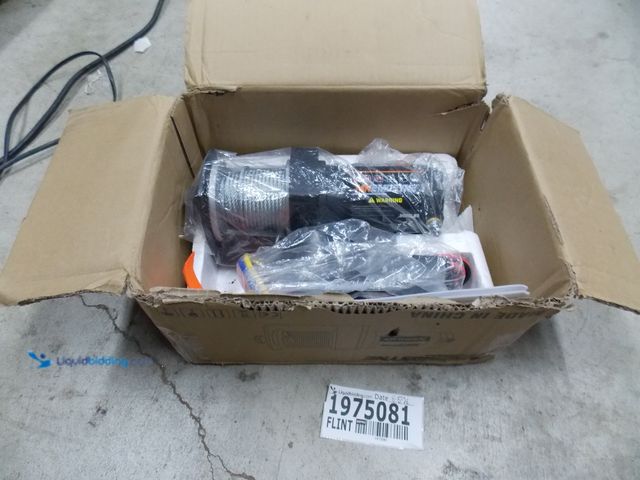 Lot 49-1975081 - 1 Mnemosyne NV Battery Powered 3000 LB. Winch Mnemosyne 3000 Pound Winch Brand New In Open Box, Box ...