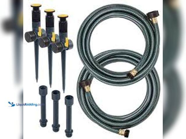 Lot 49-5485850 - Melnor Multi-Adjustable Garden Watering Set. Model # 85568HD. Unused with attachments