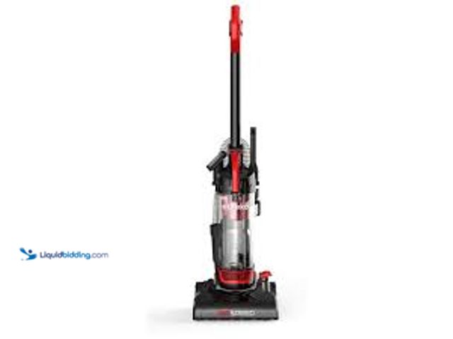 Lot 49-3536445 - Eureka Air Speed Bagless Corded Washable Filter Multi-Surface Upright Vacuum in Red. Model # NEU102....