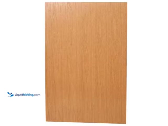 Lot 49-1576417 - Lot of (3) Hampton Bay Hampton 23.25 in. W x 34.5 in. H x 0.1875 in. D Base Flush End Panel in Mediu...