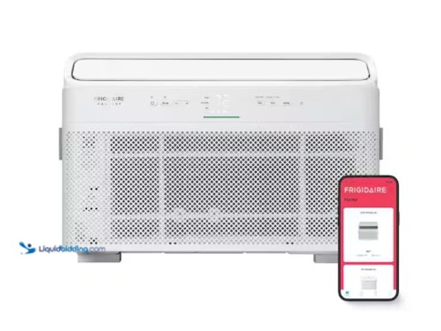 Lot 49-2004157 - Frigidaire 8,000 BTU (DOE) Window Air Conditioner Cools 350 sq. ft. in White with Remote and WiFi 11...