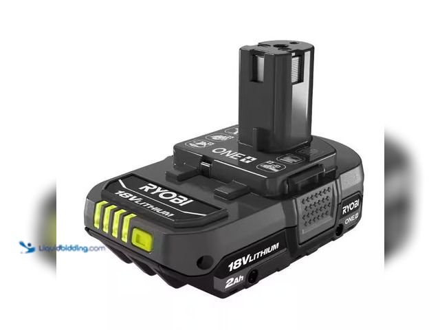 Lot 49-5560178 - RYOBI
ONE+ 18V 2.0 Ah Lithium-Ion Battery. Model # PBP006. New