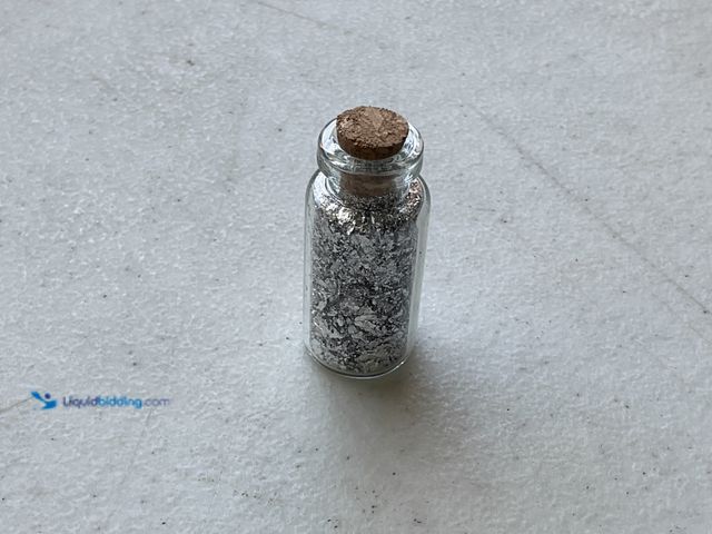 LiquidBidding - Lot 49-5341690 - RARE ONE INCH GLASS VILE OF PURE ...