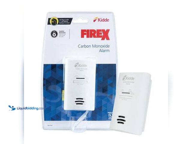 Lot 49-5544162 - QTY 4- Kidde Firex Plug-In Carbon Monoxide Detector, AA Battery Backup. Model # 21029713. NEW