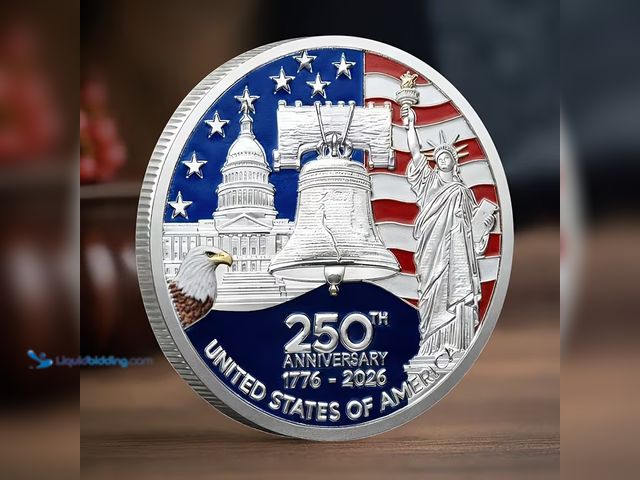 Lot 49-910473 - Commemorative Coins  250th Anniversary of the United States of America commemorative coin.