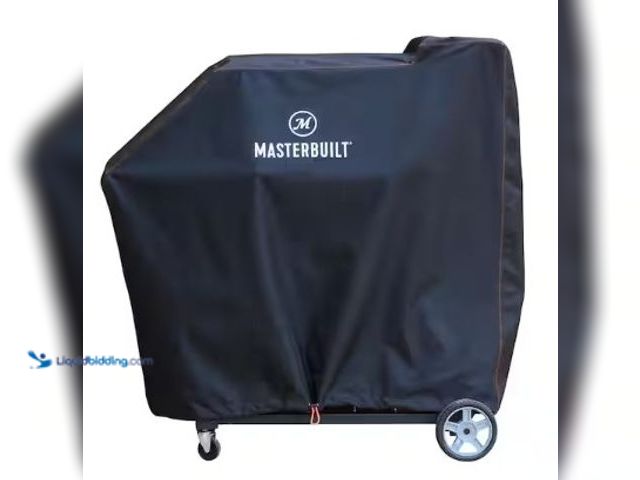 Lot 49-2022624 - Masterbuilt Gravity Series and AutoIgnite Digital Charcoal Grill and Smoker Grill Cover, Model # MB2...