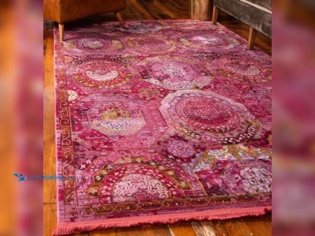 Lot 49-3639350 - Unique Loom 7-Ft x 10-Ft Baracoa Pink Area Rug, Model: 3140165, Unused  Ref#PA0925