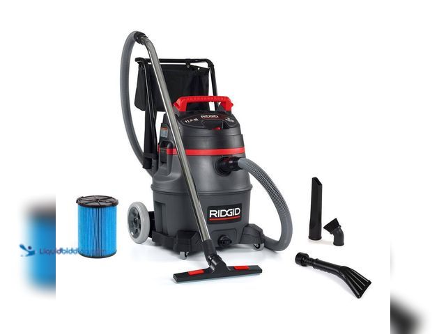 Lot 49-5437385 - RIDGID 16 Gal. 2-Stage Commercial Shop Vacuum Wet Dry Vac with Fine Dust Filter, Pro Hose and Indust...
