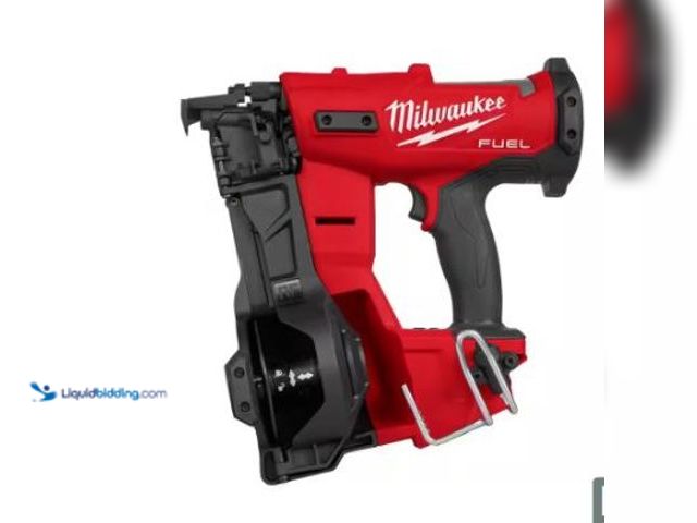 Lot 49-1517479 - M18 FUEL 18-Volt Lithium-Ion Brushless Cordless Coil Roofing Nailer (Tool Only), Model # 2909-20, Un...