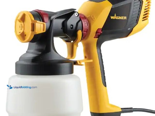 Lot 49-2025056 - Wagner Control Stainer 350 Handheld HVLP Stain Sprayer, Model # 0529041, MSRP $119, Slightly used, U...