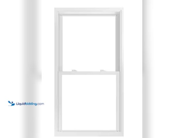 Lot 49-5489022 - American Craftsman 30.75 in. x 57.25 in. 70 Pro Series White Double Hung Low-E Argon Glass Vinyl Rep...