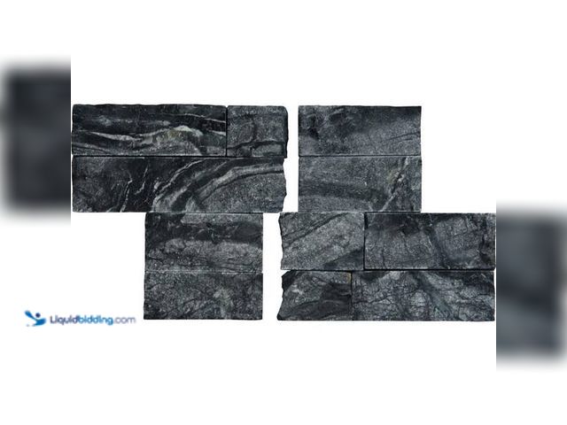 Lot 49-5452736 - MSI
Glacial Black Ledger Panel 6 in. x 24 in. Splitface Marble Wall Tile (6 sq. ft./case). SKU #100...