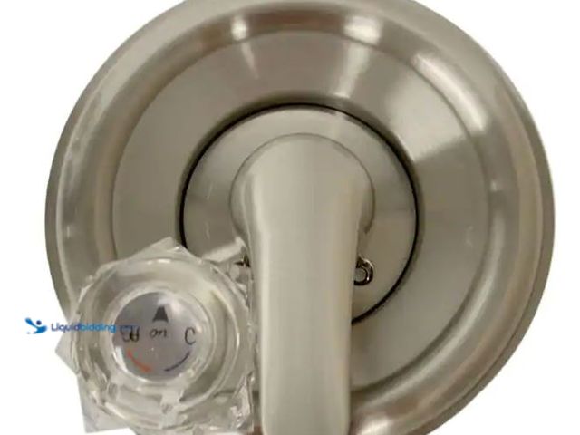 Lot 49-5573077 - DANCO
1-Handle Valve Trim Kit in Brushed Nickel for Delta Tub/Shower Faucets (Valve Not Included), ...