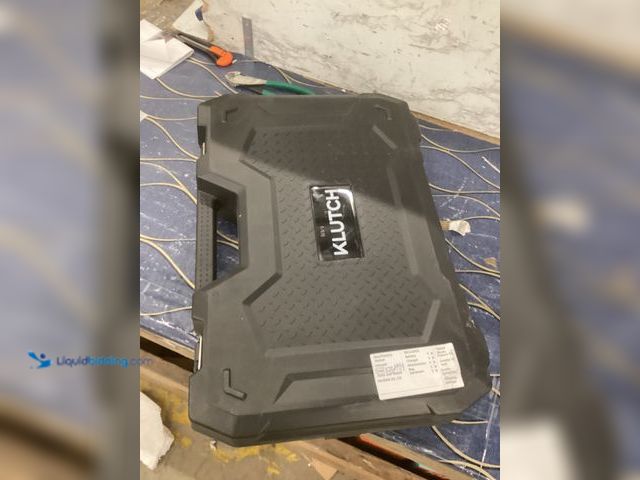 Lot 49-3539691 - Klutch Wrench Socket Kit (Black) Item is used