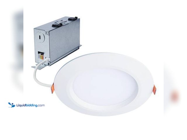 Lot 49-5452643 - HALO
HLBC 6 in. Ultra-Slim Regressed LED Downlight Selectable CCT with D2W Option. SKU # 1010053006...