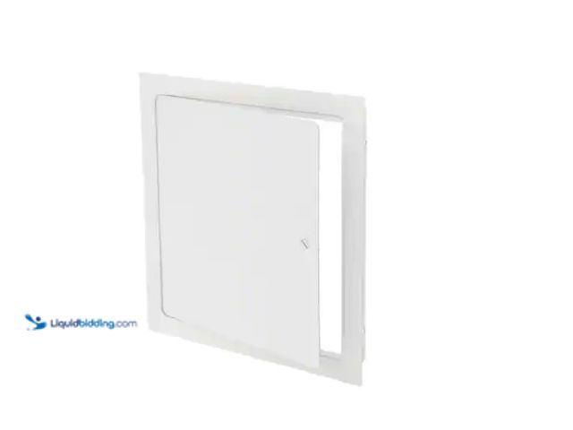 Lot 49-1622655 - Lot of (3) Elmdor 10 in. x 10 in. Steel Hinged Metal Wall or Ceiling Access Panel, Model # DW10X10PC...