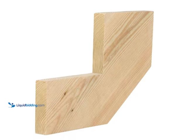 Lot 49-2020758 - ProWood 2-Step Ground Contact Pressure Treated Pine Stair Stringer, Model # 298239, MSRP: 23.39. New...