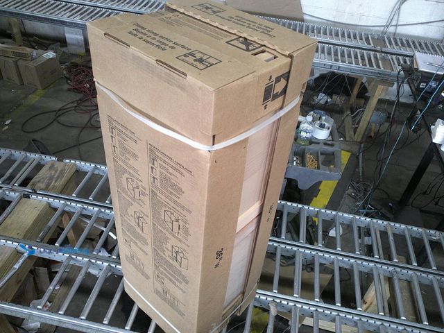 Lot 49-3464193 - 36x12 Tan Cupboard, Unused, Factory Banded.   Ref#HDPA0717