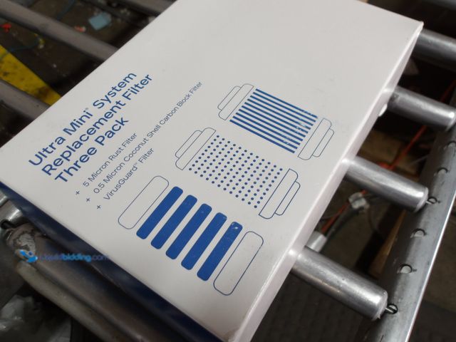 Lot 49-1513245 - Clearsource Ultra Mini System Replacement Filter 3 Pack Virus Rust Carbon Block, Model# 854663007414...