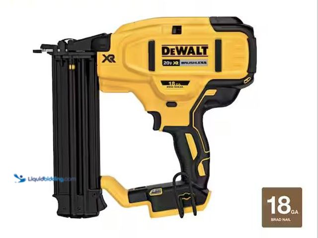 Lot 49-1548703 - DEWALT 20V MAX XR Lithium-Ion Electric Cordless 18-Gauge Brad Nailer (Tool Only) Model # DCN680B, Un...