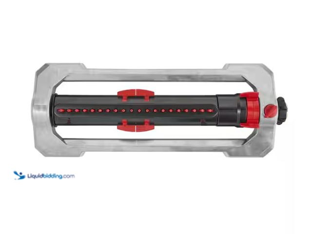 Lot 49-1547746 - (2) Husky 4500 sq. ft. Turbo Oscillating Sprinkler, Model # 10506HDDI, Slightly used, Scuffs and Scr...