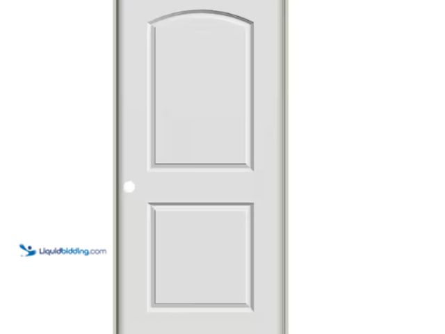 Lot 49-1531787 - MMI DOOR 36 in. x 80 in. Smooth Caiman Right-Hand Solid Core Primed Molded Composite Single Prehung ...