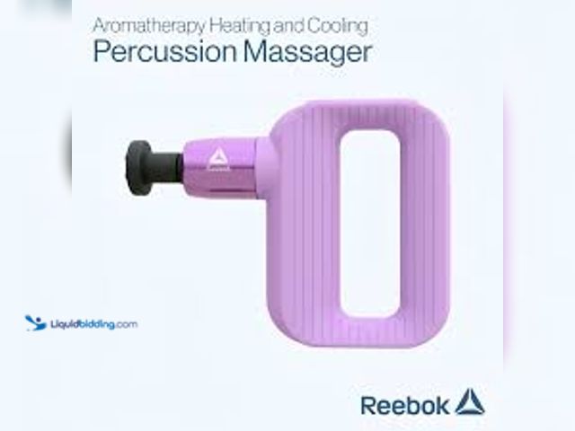 Lot 49-5553127 - Aromatherapy Reebok PINK Hot & Cold Percussion Massager MODEL:RK1736-PNK USED. UNABLE TO TEST. CHARG...