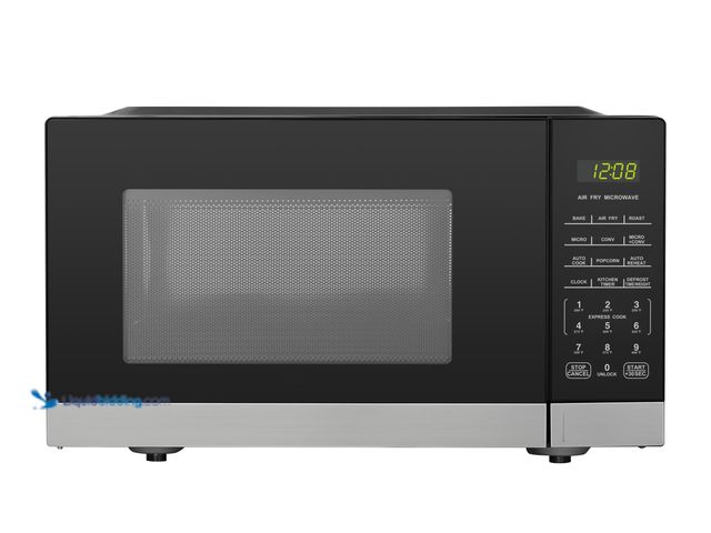 Lot 49-1625788 - Mainstays 0.9 Cu Ft 3-in-1 Air Fry Convection Microwave Oven, 900 Watts, Model # 18860167872, Slight...