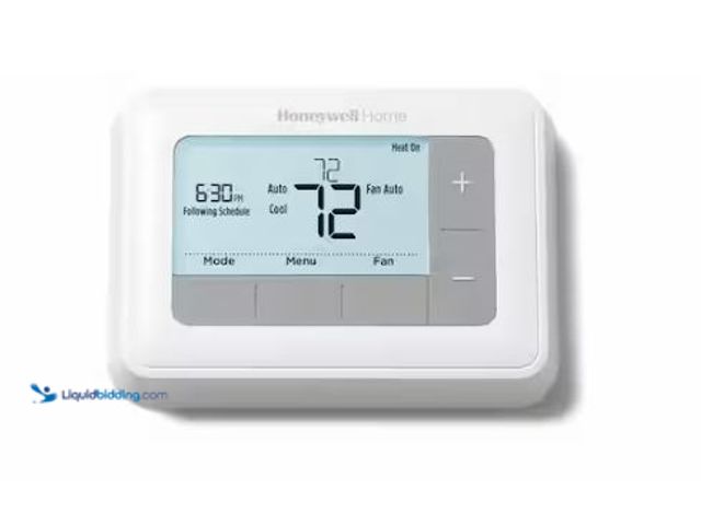 Lot 49-1573107 - (1) Honeywell Home T5 7-Day Programmable Thermostat with Touchscreen Display, Model # RTH8560D, (1) ...