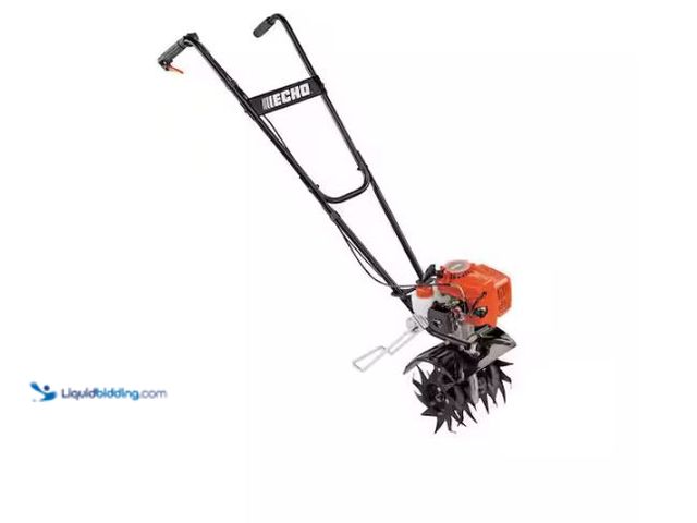 Lot 49-1627576 - ECHO 9 in. Wide 21.2 cc Gas 2-Stroke Front Tine Forward Rotating Garden Tiller/Cultivator with Stora...