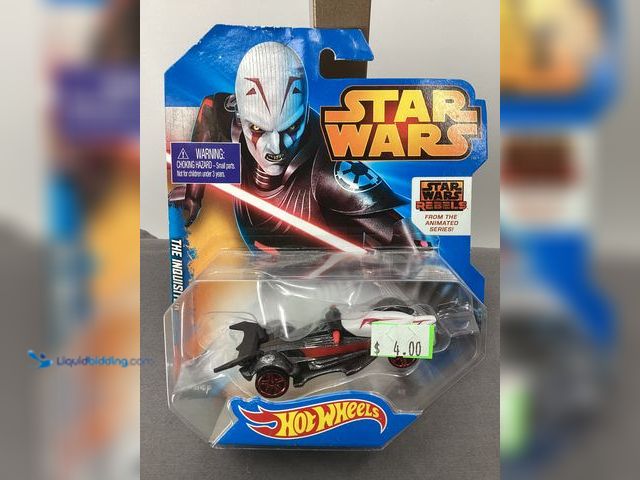 Lot 49-910645 - New Other Hot Wheels Star Wars Rebels The Inquisitor Character Car - New and Sealed 2014 Edition
COI...