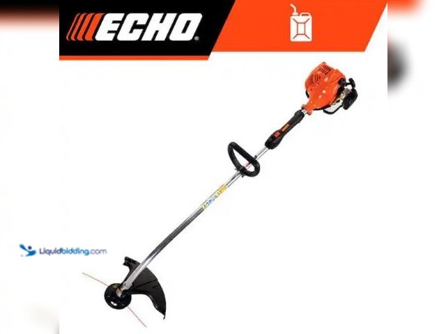 Lot 49-3615880 - ECHO 21.2 cc Gas 2-Stroke Curved Shaft String Trimmer with Rapid-Loader Trimmer Head, Model # GT-225...