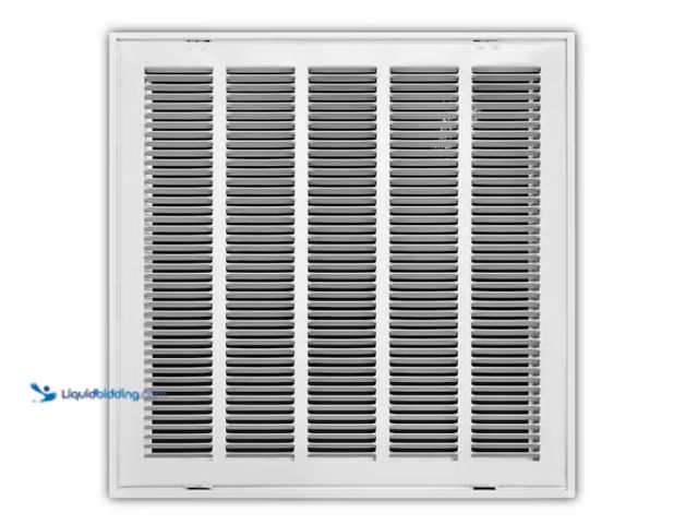 Lot 49-1622690 - Everbilt 20 in. x 20 in. Steel Return Air Filter Grille in White, Model # E190RF20X20, Unused  Ref#P...