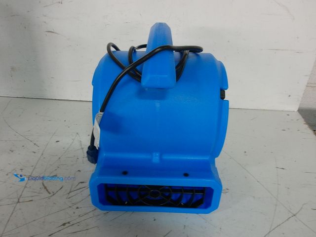 Lot 49-3616997 - B-Air 1/8 HP Air Mover Carpet Dryer Floor Blower Fan for Home Use in Blue - Unused SKU # 1006813062