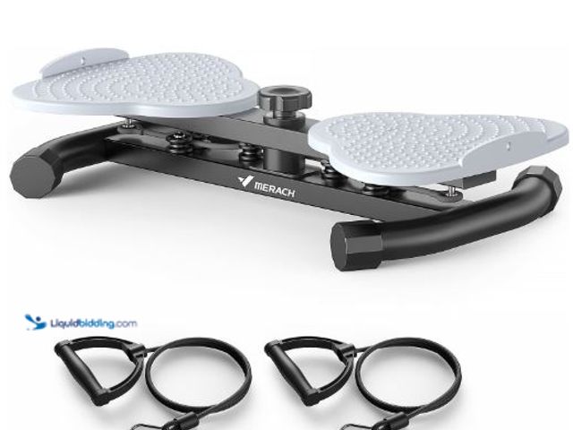 Lot 49-5436429 - MERACH Waist Twister Machine, Ab Twist Board with 300 lbs Weight Capacity, Abs Workout for Slim Wais...