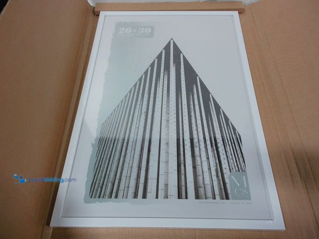 Lot 49-1555725 - 20x30 Poster Frame, White, Unused.  Ref#BLUEAMA1203