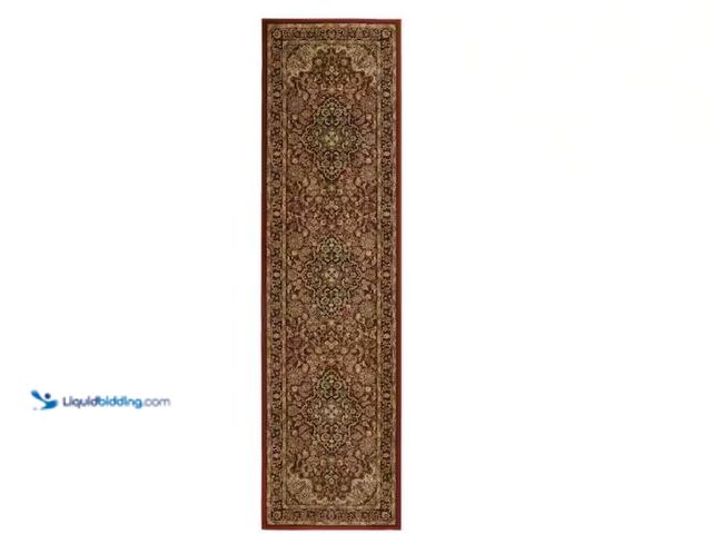 Lot 49-1628078 - Home Decorators Collection Silk Road Red 2 ft. x 7 ft. Medallion Runner Rug, Model # 30902, Unused  ...