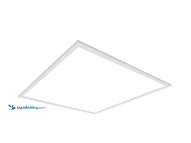 Lot 49-1622711 - Metalux 2 ft. x 2 ft. Adjustable Lumens 4100/3600/2600, Integrated LED Panel Light, Adjustable CCT 3...