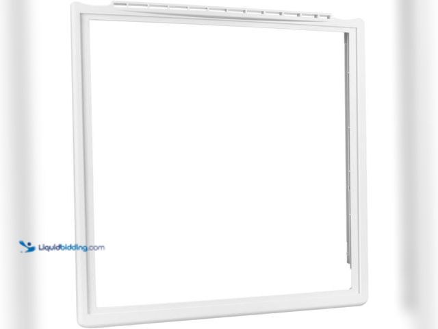 Lot 49-5487731 - WKZO 241969501 Refrigerator Shelf Frame (without Glass) Crisper Pan Cover for Frigidaire Refrigerato...