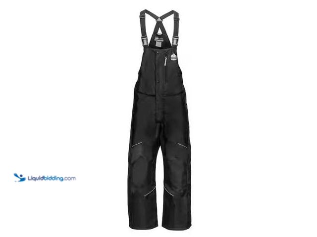 Lot 49-3432695 - Ergodyne N-Ferno 6472 3XL Insulated Bib Overalls - 300D Oxford Shell, Model # 6472, Used.   Ref#HDPA...