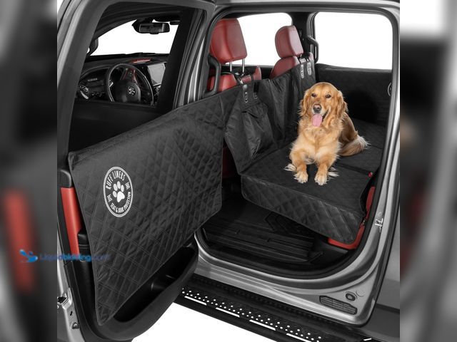 Lot 49-5489036 - Ruff Liners Large Back Seat Extender for Dogs – As Seen on Shark Tank – Flat Bridge Platform for Ful...