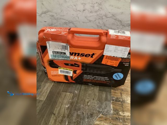 Lot 49-5448886 - Ramset Cobra Plus 0.27 Caliber Semi-Automatic Powder Actuated Tool (PAT) with Silencer. Model # 1694...