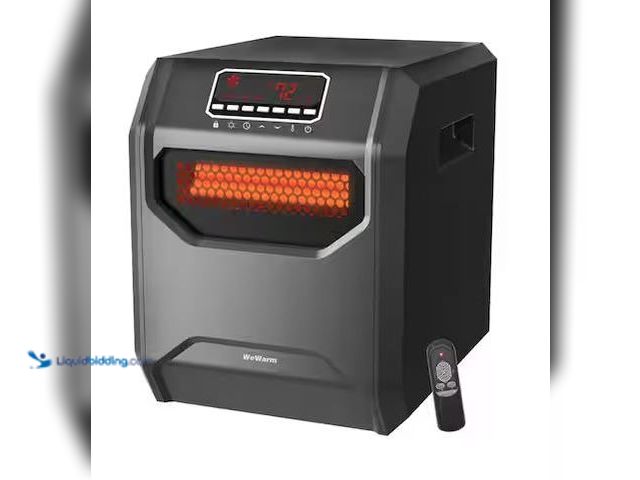 Lot 49-5486537 - WeWarm
Electric 6 Element Infrared Space Heater Black Plastic 
Internet # 334961294
Model # HT101...