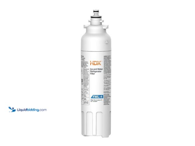 Lot 49-5405850 - HDX
FML-4 Premium Refrigerator Water Filter Replacement For LG LT800P (2-Pack) New